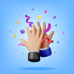high five celebration emoji